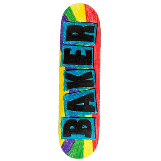 Baker Theotis Burst Skateboard Deck 8.38"