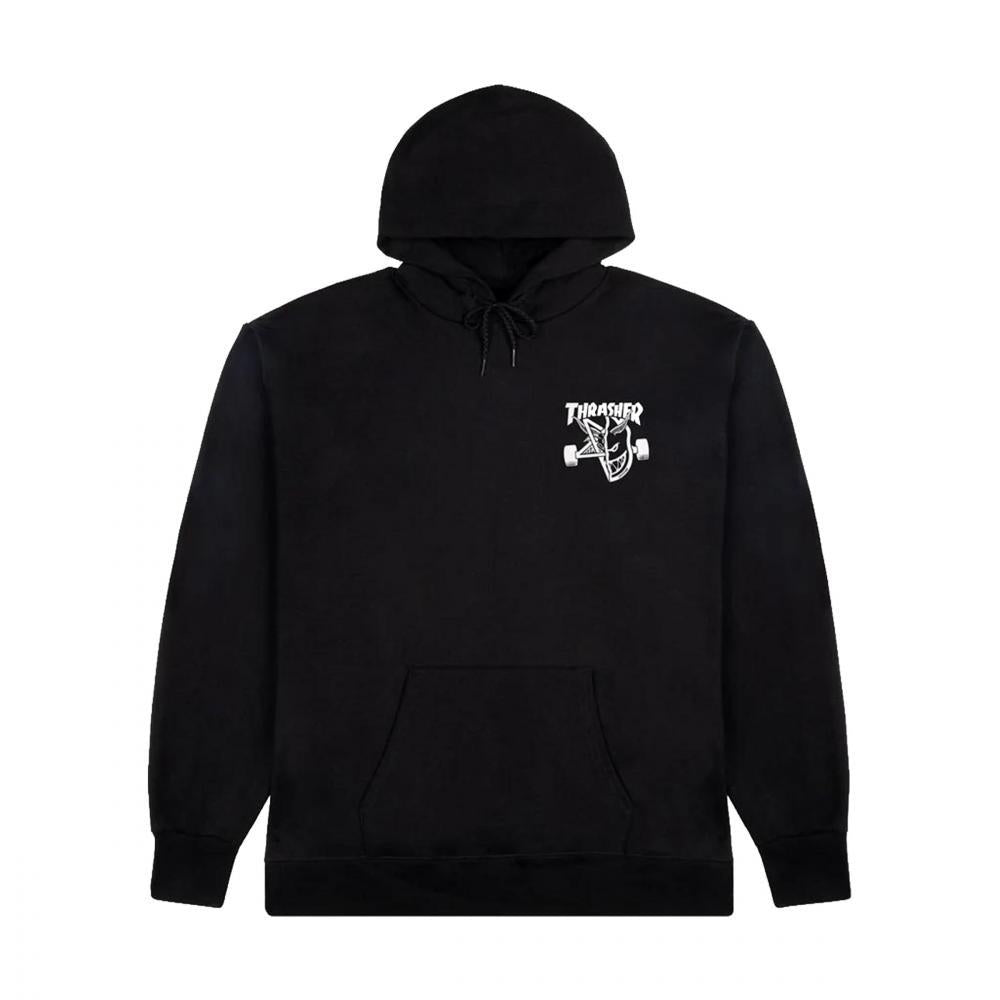 Thrasher x Spitfire Classic Swirl Hooded Sweatshirt Black