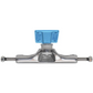 Slappys ST1 Inverted Hollow Light Skateboard Truck  Light Blue/Polish (Pair)