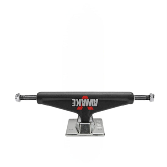 Venture V Hollow Wide Awake Black/Silver Skateboard Trucks 5.2 High (Pair)