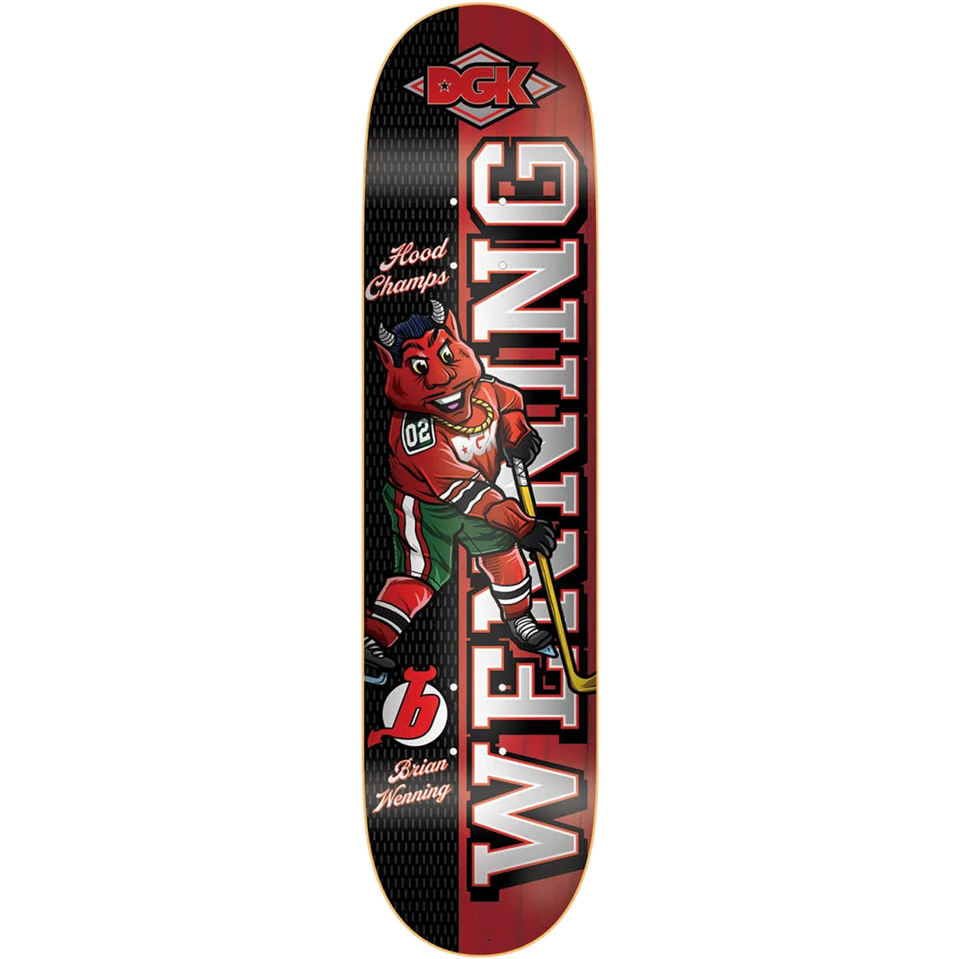 DGK Wenning Street Soldier  Skateboard Deck 8.25"