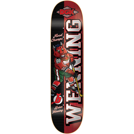 DGK Wenning Street Soldier  Skateboard Deck 8.25"