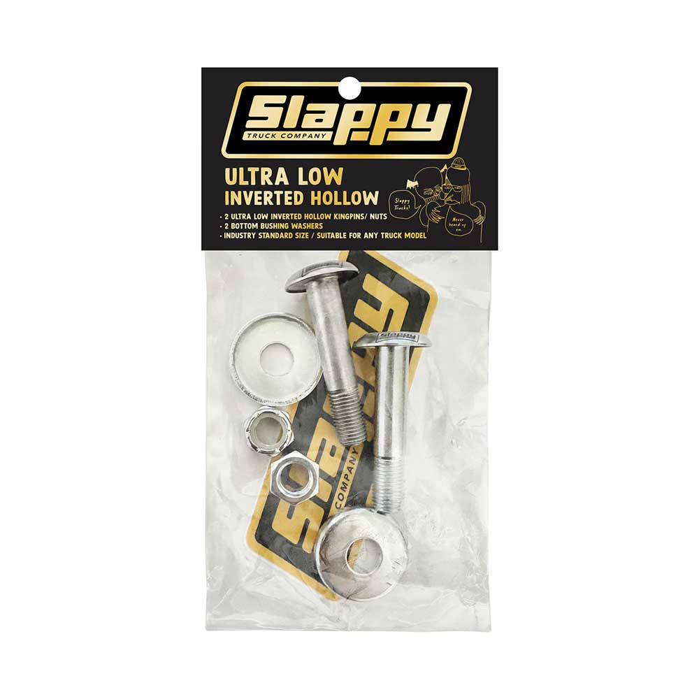 Slappy Trucks Ultra Low Inverted Hollow Kingpins (2Pk)