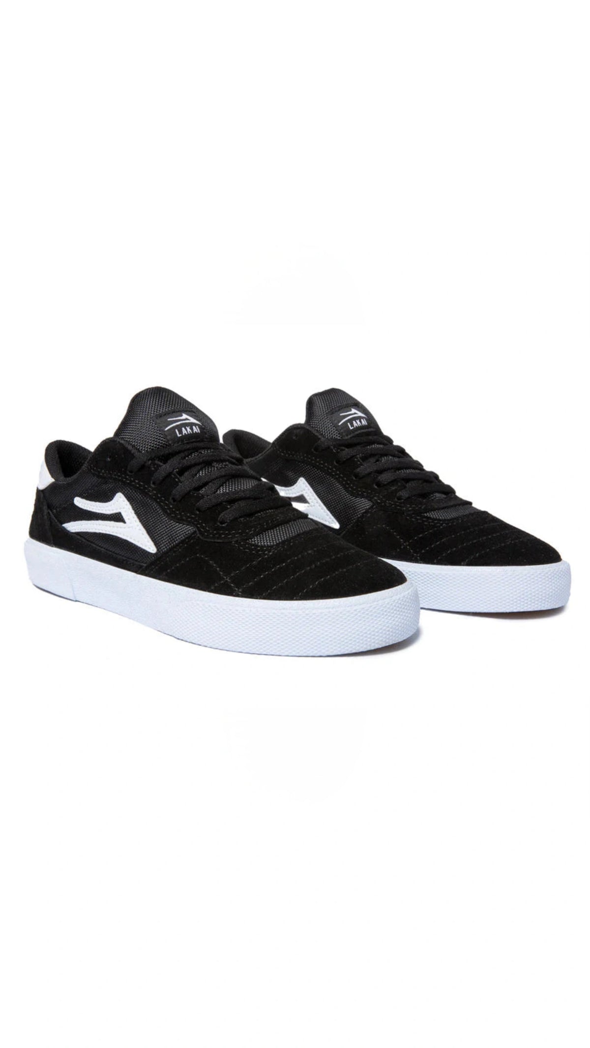Chaussures de skate Lakai Cambridge - Noir/Blanc