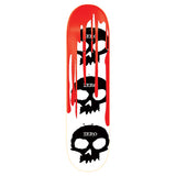 Zero 3 Skull Blood Skateboard Deck 8.125"