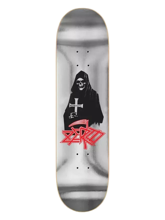 Zero x Pleasures Reaper Skateboard Deck 8.25"