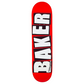 Baker Brand Logo White/Red Skateboard Deck