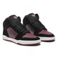 Chaussures de skate Lakai Telford - Noir/bordeaux