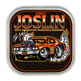 Bronson Speed Co. Bearing Chris Joslin Pro 6-Ball Raw Silver/Orange 8Pk