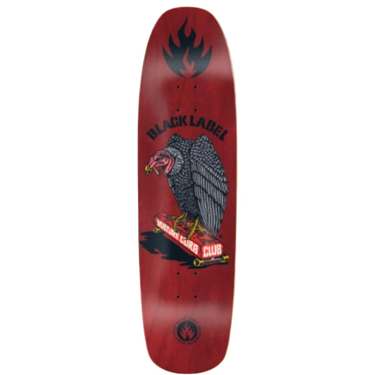 Black Label Vulture Curb Club Skateboard Deck 8.88"