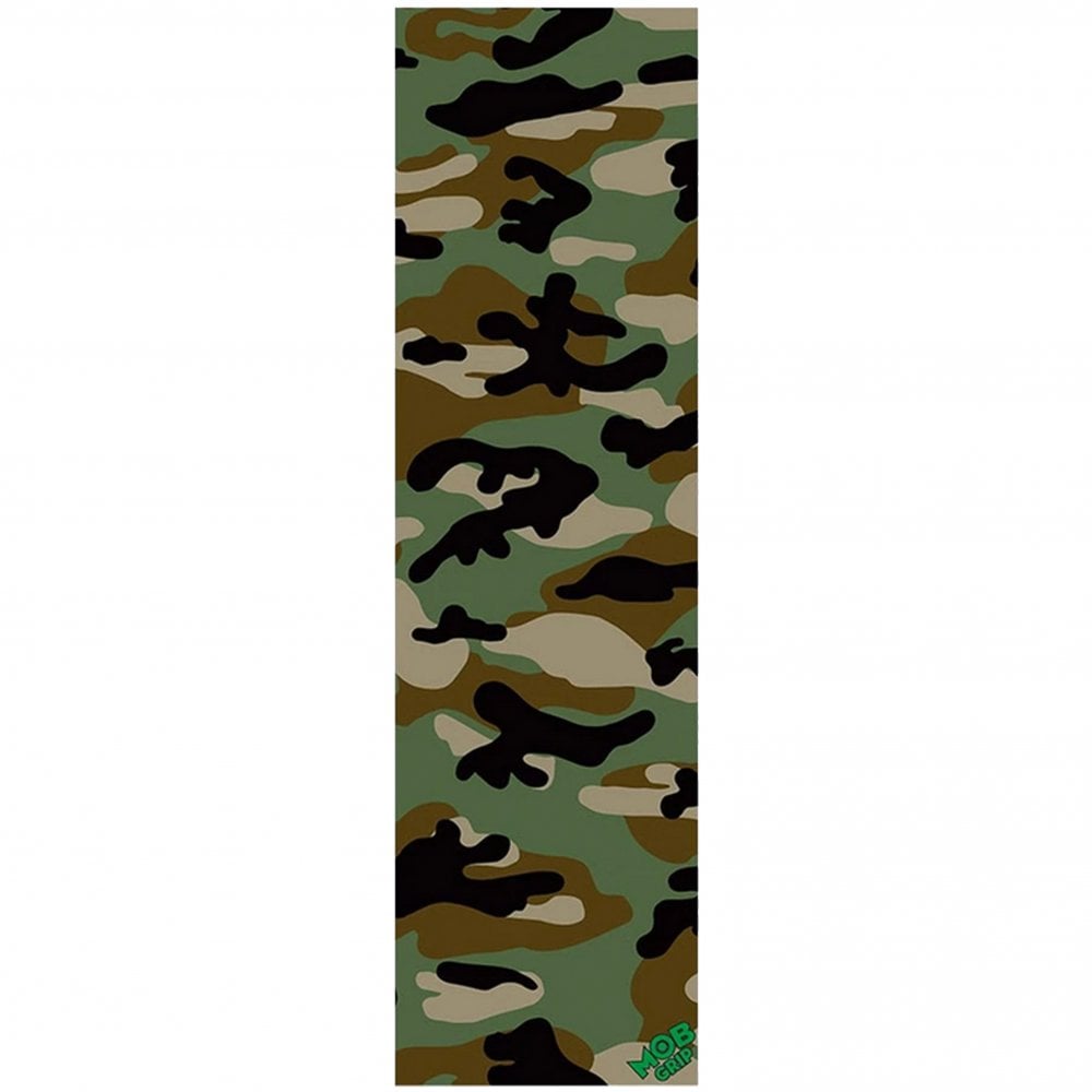 MOB Camo 9" Grip Tape Sheet - Green