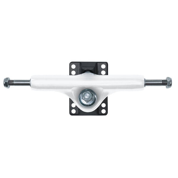 Slappys Curb Creeper ST1 Skateboard Truck White/Black (Pair)