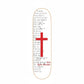 Zero Sheckler Cross Skateboard Deck 8.5"