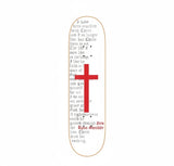 Zero Sheckler Cross Skateboard Deck 8.5"