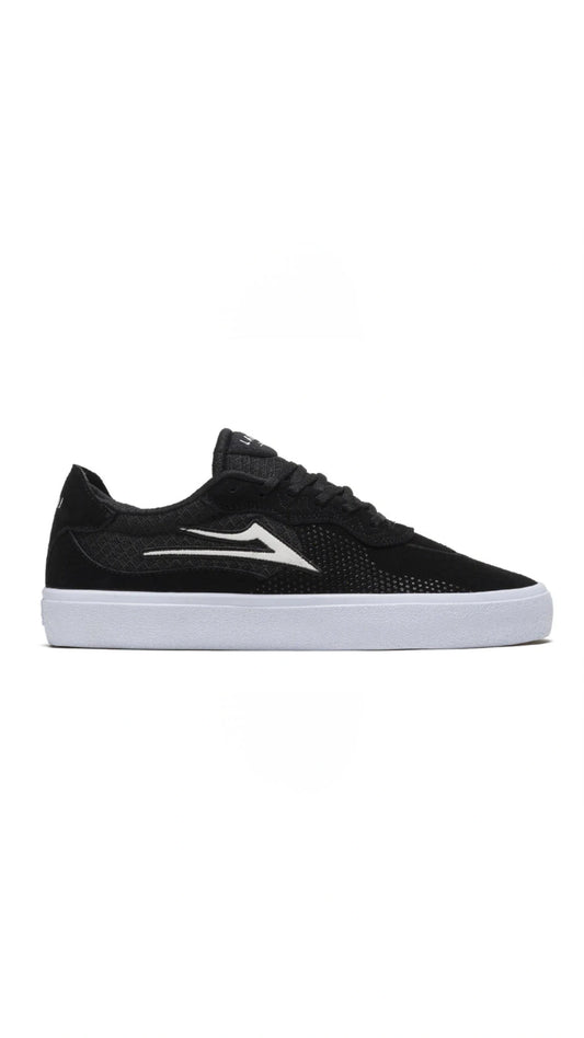 Chaussures de skate Lakai Essex - Noir/Blanc