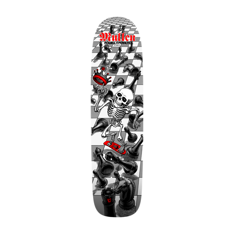 Powell Peralta Bones Brigade Series 17 Rodney Mullen Skateboard Deck 7.4"