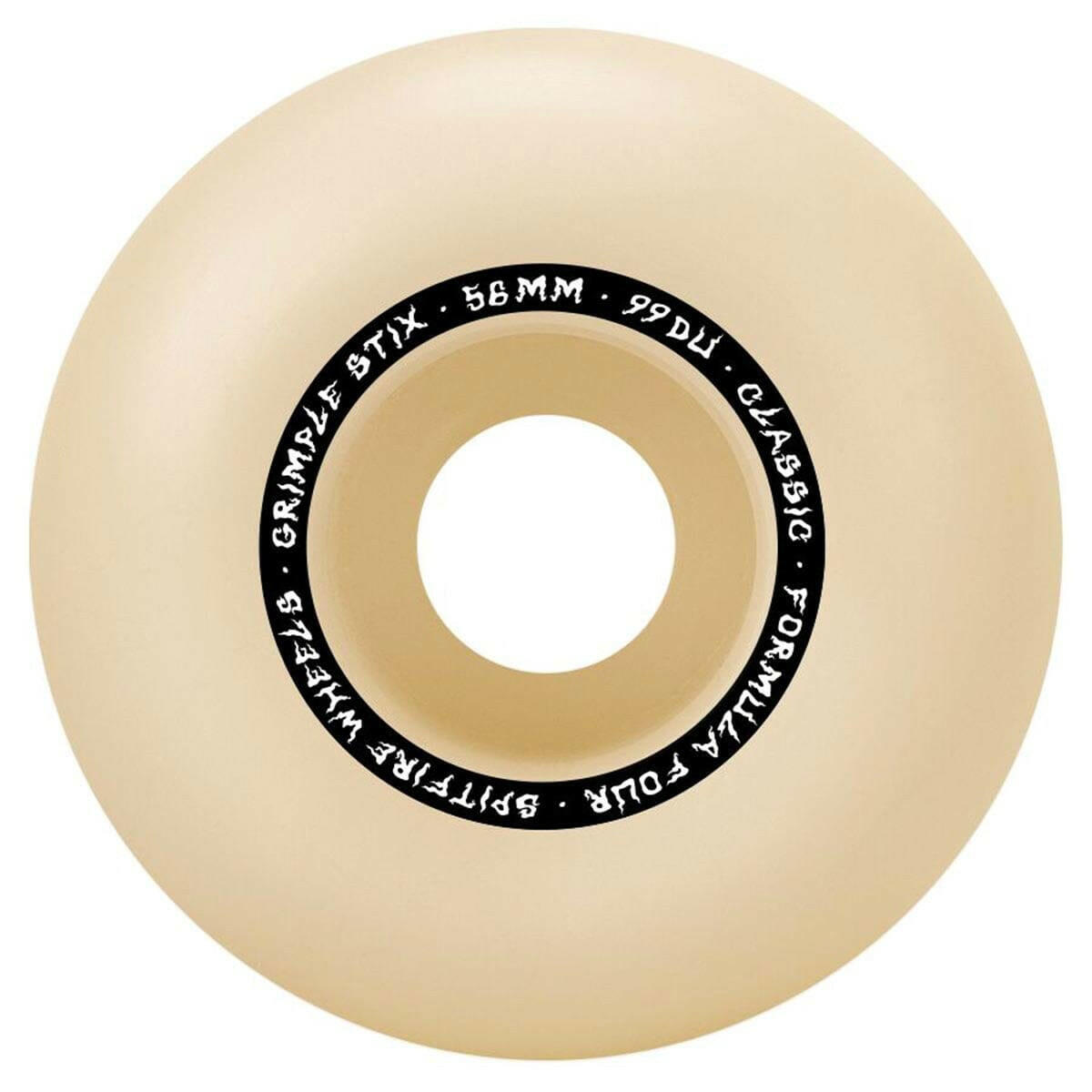 Spitfire F4 Classics Grimple Furry 99A 56mm Skateboard Wheels (4Pk)