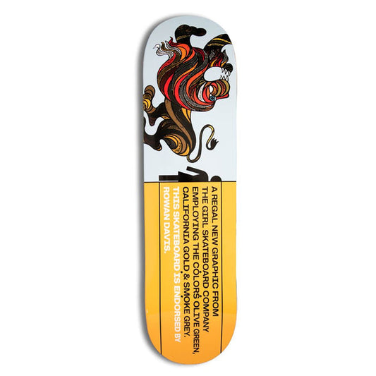 Girl Davis Follies Skateboard Deck 8.25"