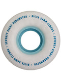 Ricta Clouds 78A White/Blue Skateboard Wheels (4Pk)
