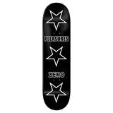 Zero x Pleasures Stars Skateboard Deck 8.25"