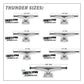 Thunder TII Team Standard Skateboard Trucks Silver (Pair)