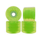 OJ Wheels Mini Super Juice Bubble Gum Green 78A 60mm Skateboard Wheels (4Pk)