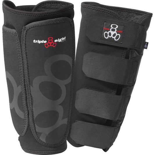 Triple Eight Pads Exo Skin Shin & Whip Guard Black