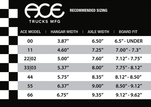 Ace 44 Low Polished Skateboard Truck (Pair)