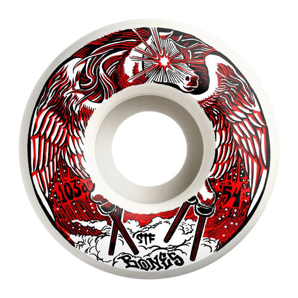Bones Wheels Peg-Leg-Asus STF V1 Standard 103A Skateboard Wheels (4Pk)