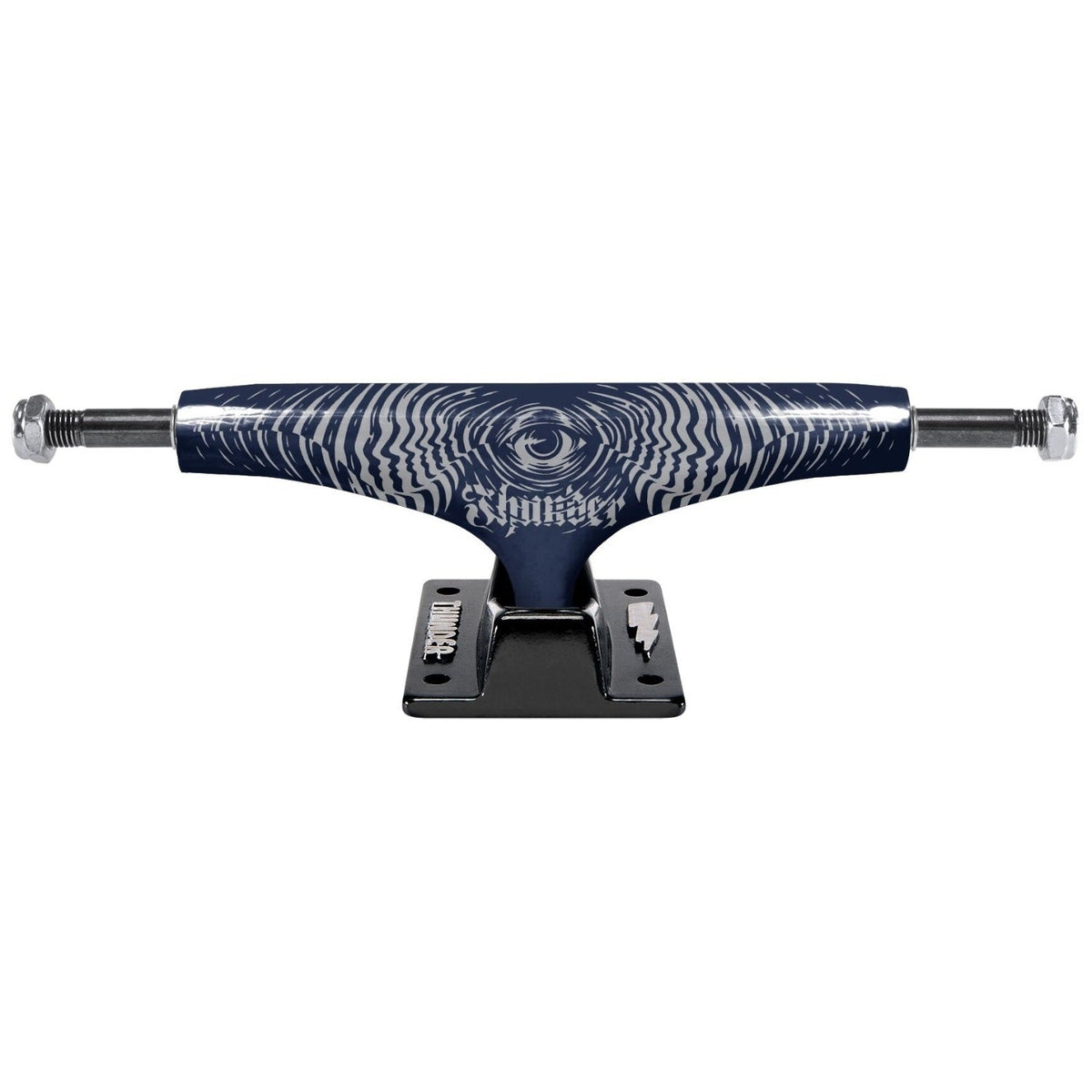 Thunder Mindstate Team Light Skateboard Trucks Blue/Black Pair