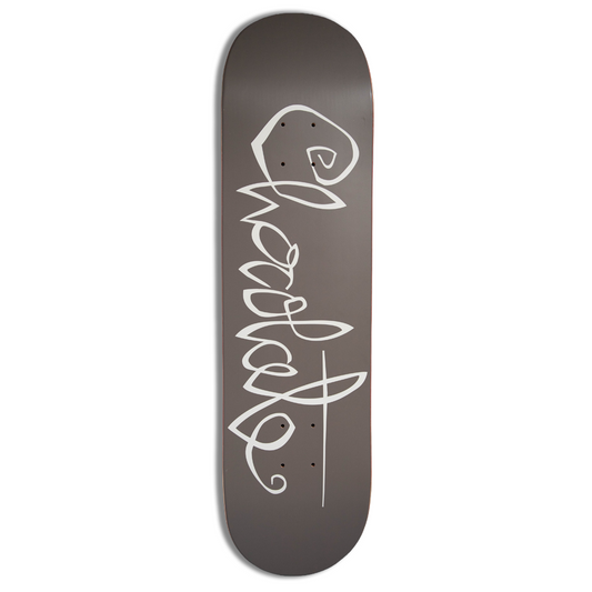 Chocolate Trahan OG Script Skateboard Deck 8.125"