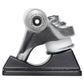 Slappys ST1 Hollow Low Profile Skateboard Trucks Black/Silver (Pair)