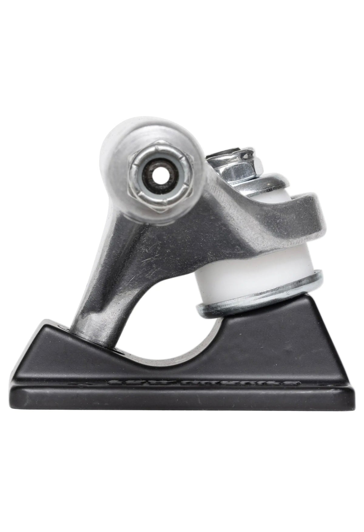 Slappys ST1 Hollow Low Profile Skateboard Trucks Black/Silver (Pair)