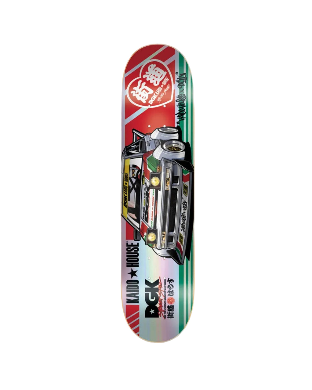 DGK x Kaido House Raceway Skateboard Deck 8.25"