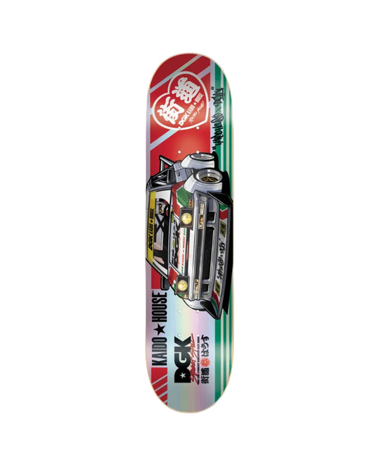 DGK x Kaido House Raceway Skateboard Deck 8.25"