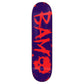 Zero BAM Purple Blood Skateboard Deck 8.25"