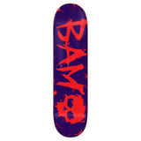 Zero BAM Purple Blood Skateboard Deck 8.25"