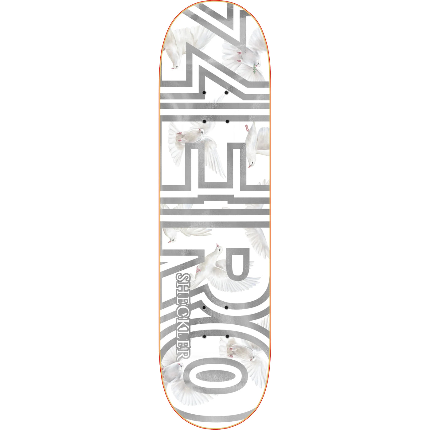 Zero Sheckler Bold Skateboard Deck 8.25"