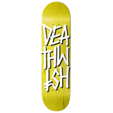 Deathwish Deathstack Logo Skateboard Deck 8.25" (Various Woodstains)