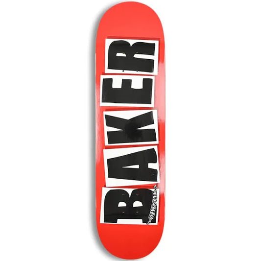 Baker Brand Logo Black/Red Skateboard Deck