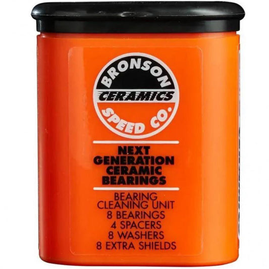Bronson Speed Co. Ceramics Skateboard Bearings (8Pk)
