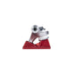 Ace 33 Silver/Red Skateboard Truck (Pair)