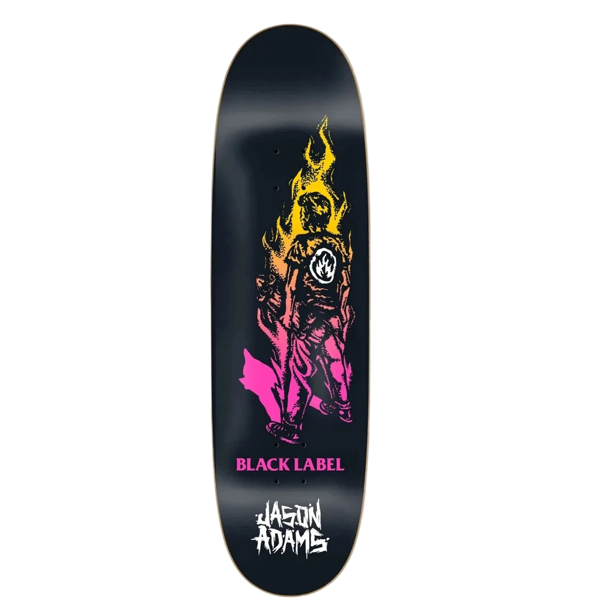 Black Label Jason Adams Suffer Skateboard Deck 9"