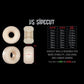 Bones Wheels STF V5 Sidecut 99A Skateboard Wheels (4Pk)