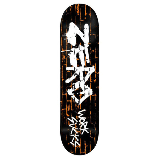 Zero Work Sucks 30YR Reissue Skateboard Deck 8.5"