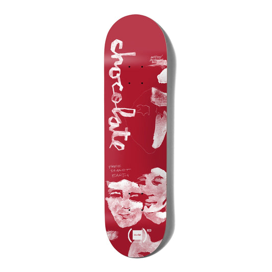 Chocolate Anderson Red Skateboard Deck 8.5"