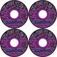 Slime Balls Bam Margera Guest OG Slime 78a Purple 60MM Skateboard Wheels
