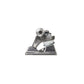 Ace 44 Low Polished Skateboard Truck (Pair)
