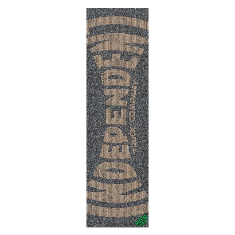 MOB Independent Span Clear 9" Grip tape Sheet - Black/Clear