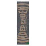 MOB Independent Span Clear 9" Grip tape Sheet - Black/Clear